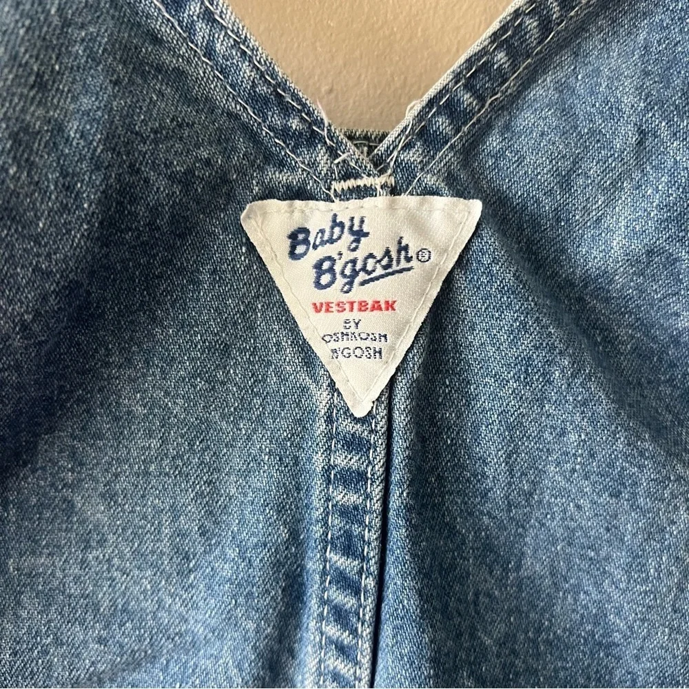 Oshkosh B’Gosh Embroidered Sports Overalls Size 6/9M